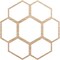 Ekena Millwork Florin Wood Fretwork Pierced Ceiling Medallion, Alder, 28"OD x 9 7/8"ID x 3/8"T CMWP28X28X0375FOAL - alternate 1